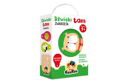 CZUCZU DŹWIĘKI TAM ZWIERZĘTA 1+ CZU CZU