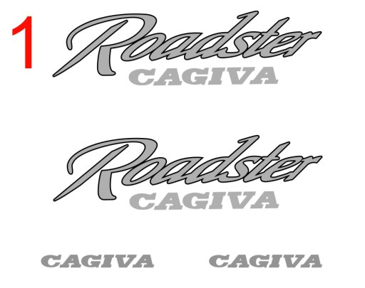 Naklejki Cagiva Roadster 125 bdb jakość