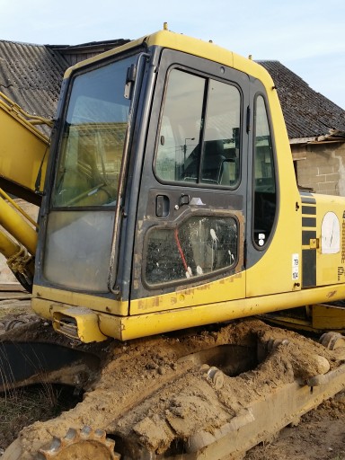KOMATSU PC PW 180 200 210 240 SER.6 SZYBA CZĘŚCI