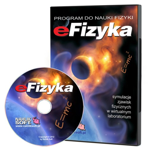 e-FIZYKA -WIRTUALNE LABORATORIA (BOX, CD)