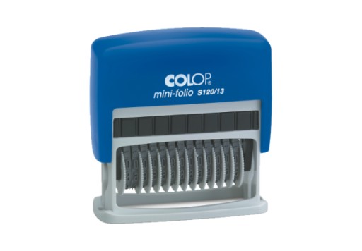 Pieczątka mini numerator Colop S120/13