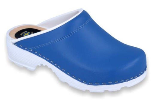 CHODAKI NIEBIESKIE GUMOWE - 232-5003M-2312 rozm 45