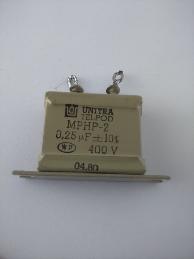 Kondensator UNITRA TELPOD MPHP-2 400V 04.80
