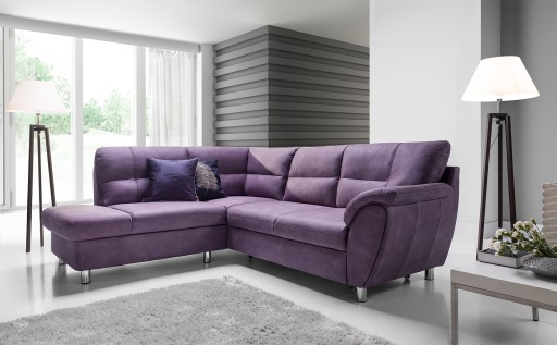 Narożnik sofa narożna AMARO - spanie, pojemnik