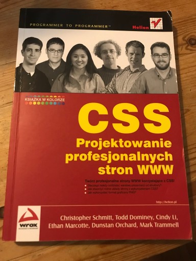 CSS PROJEKTOWANIE PROFESJONALNYCH STRON WWW