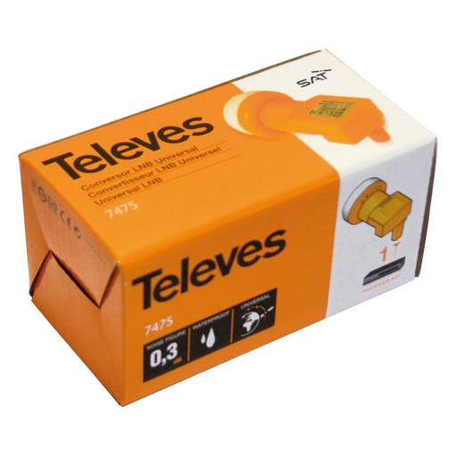 Konwerter single (pojedynczy) Televes 7475