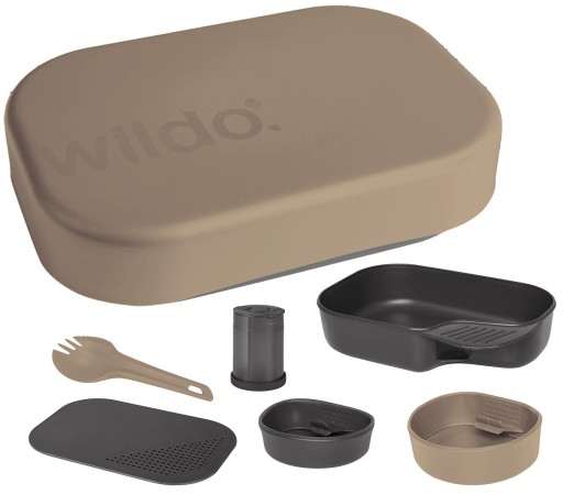 Naczynia Turystyczne Menażka HELIKON WILDO Camp-A-Box Complete Beżowy Khaki