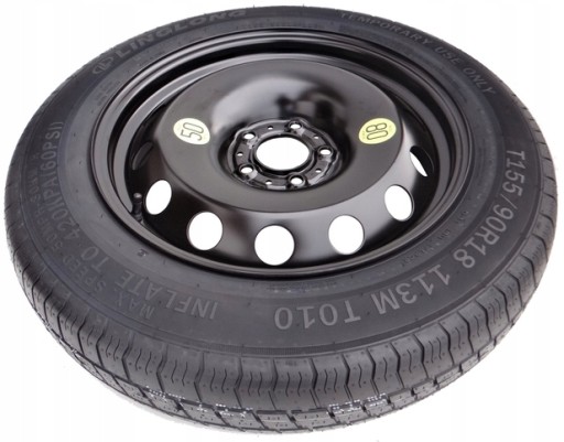 NOWE KOŁO DOJAZDOWE 155/90 R18 BMW X5 E70 (2006-2013)