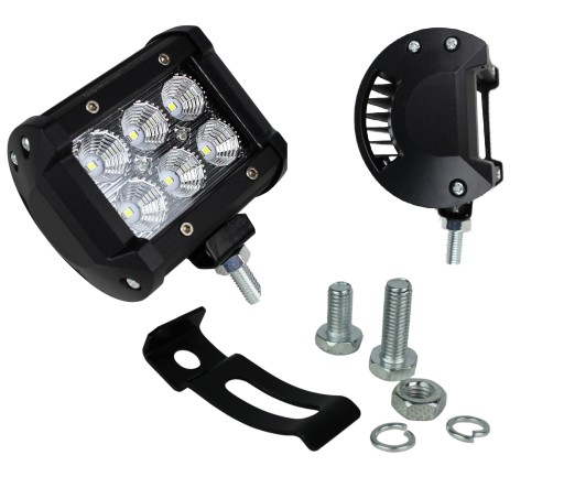 LAMPA ROBOCZA LEDOWA PANEL LEDOWY 6 LED MINI OFFROAD ŚWIATŁO ROZPROSZONE