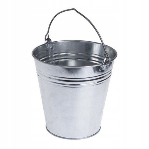 WIADRO METALOWE OCYNKOWANE OCYNK WIADERKO 15L