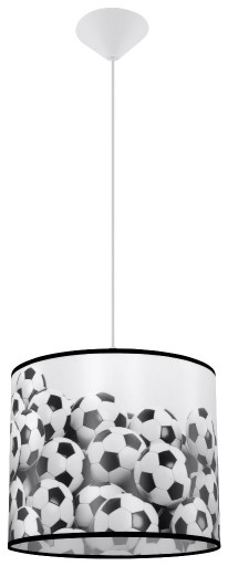 LAMPA SUFITOWA WISZĄCA ŻYRANDOL DLA DZIECI SOCCER