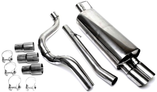 Sportowy układ wydechowy TA TECHNIX 2x76 Audi A3 8L Seat Leon 1M VW Golf IV