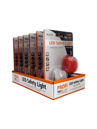 ZESTAW LAMPEK ROWEROWYCH LED PRZÓD+TYŁ