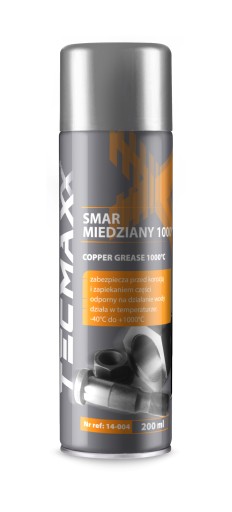 TECMAXX SMAR MIEDZIANY WYSOKOTEMPERATUROWY 200 ml