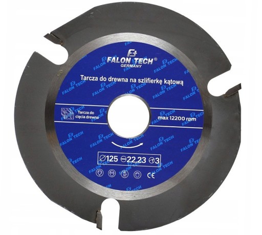 TARCZA DO CIĘCIA SZLIFOWANIA DREWNA 125mm GERMANY