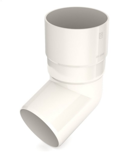 kolano do rura rury 90mm Bryza BIAŁE BIAŁY BIEL