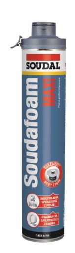 SOUDAL MAXI PIANKA PISTOLETOWA CLICK&FIX 870ml