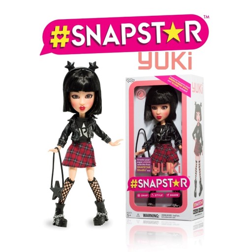LALKA SNAPSTAR YUKI Z AKCESORIAMI NOWOŚĆ