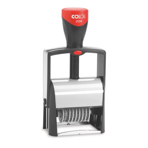 Numerator Colop 2008 Classic Line 8 cyfr litery
