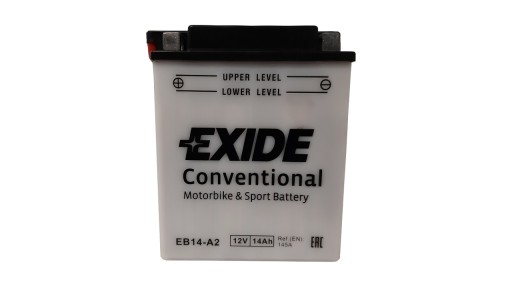 AKUMULATOR MOTOCYKLOWY EXIDE EB14-A2/YB14-A2