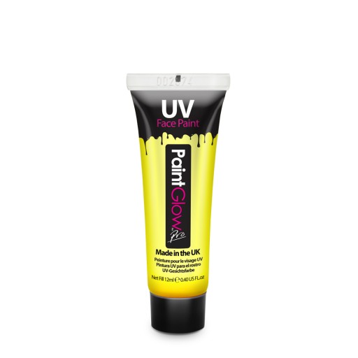 FARBA UV DO TWARZY I CIAŁA PaintGlow UV Yellow