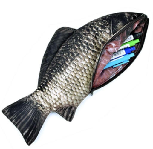 PIÓRNIK TUBA KOSMETYCZKA RYBA KARP WIGILIA FISH