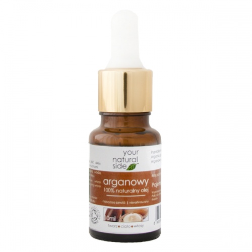 OLEJ ARGANOWY NIERAFINOWANY YOUR NATURAL SIDE 10ML