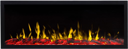 Kominek elektryczny LED PRIDE s115 cm 3D BEZ funkcji GRZANIA AFLAMO