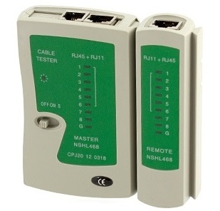 TESTER SIECI MIERNIK SYGNAŁU INTERNET RJ45 UTP FTP