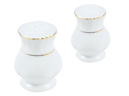 B014 POSYPYWACZKA 2 szt IWONA CHODZIEŻ PORCELANA