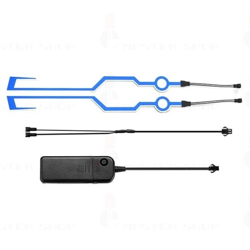 OŚWIETLENIE LED KASKU MOTOCYKLOWEGO