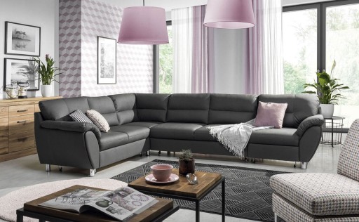 Narożnik sofa narożna AMARO MAX - spanie, pojemnik