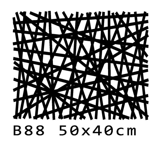 bieżnik obrus mata filcowy filcowa filc B88 50x40