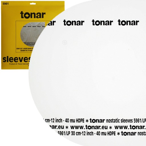 KOSZULKI WEWNĘTRZNE LP 12'' TONAR ANTISTATIC 50SZT