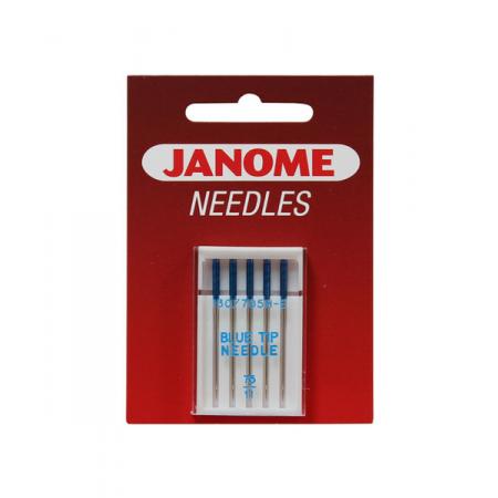 IGŁY JANOME BLUE TIP specjalne do dzianin