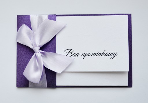 BONY UPOMINKOWE voucher BON karta podarunkowa +KOP
