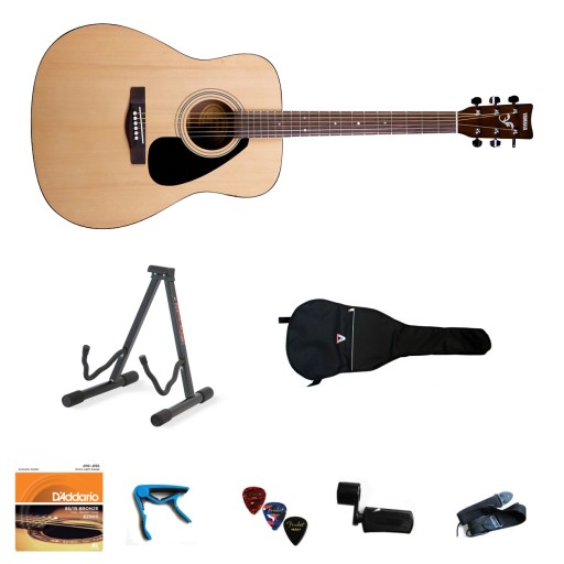 Gitara Akustyczna YAMAHA F-310 Natural Pakiet M1
