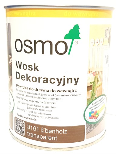 Osmo 3161 WOSK Dekoracyjny 0,75l HEBAN