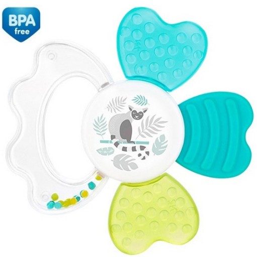 CANPOL gryzak WODNY Z GRZECHOTKĄ lemur BPA FREE