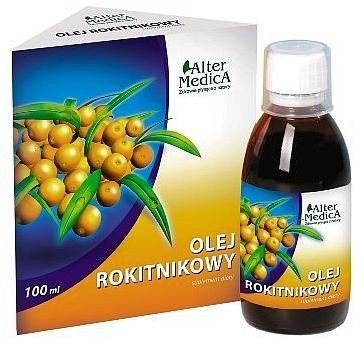 OLEJ ROKITNIKOWY 100 ml Z ROKITNIKA 100% OLEJ ALTE