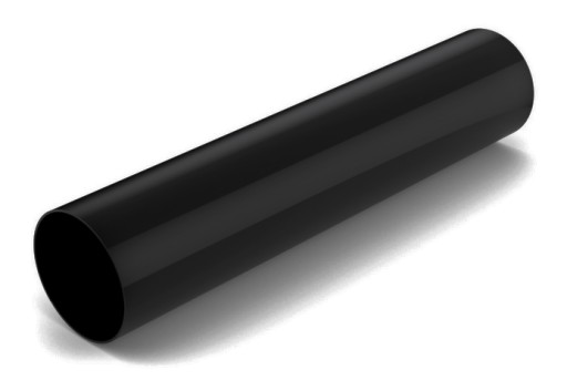 rura 63mm Bryza CZARNY CZERŃ CZARNA dł. 3m