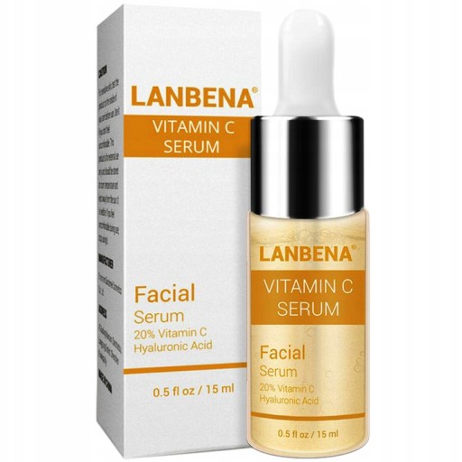 LANBENA SERUM KWAS HIALURONOWY WITAMINA C 20% 15ml
