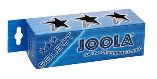 Piłeczki JOOLA Select*** 3 szt Made in Germany TOP Champion