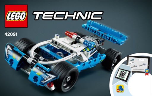 4You LEGO - Technic 42091 POLICJA - INSTRUKCJA