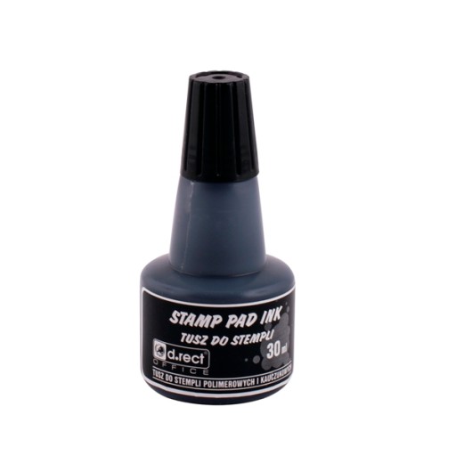 TUSZ DO PIECZĄTEK stempli 30 ml czarny