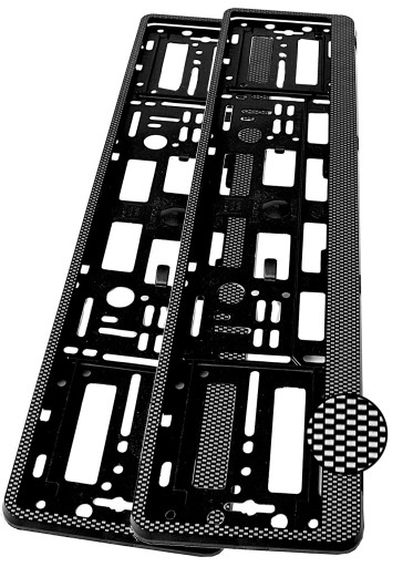 RAMKA RAMKI TABLICY REJESTRACYJNEJ CARBON EUROCLIP