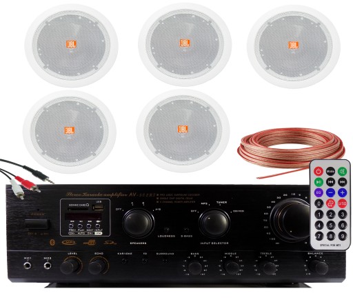 NAGŁOŚNIENIE SUFITOWE JBL 5.0 SKLEP SALON STREFY