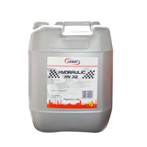 OLEJ HYDRAULICZNY JASOL HV 32 - - 20 litrów