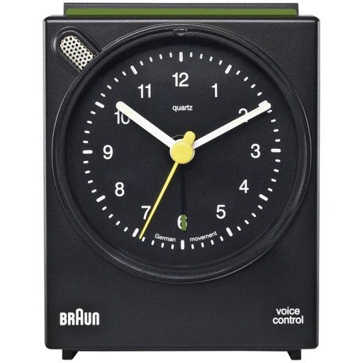 BUDZIK ANALOGOWY BRAUN aktywowany głosem BNC004 -%