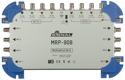 Multiswitch 9 wejść 8 wyjść 9/8 SIGNAL MRP-908